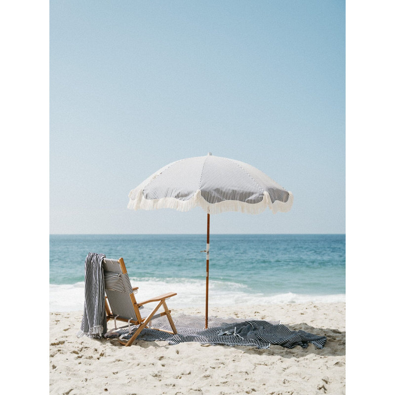 Beach Towel, Pink/White