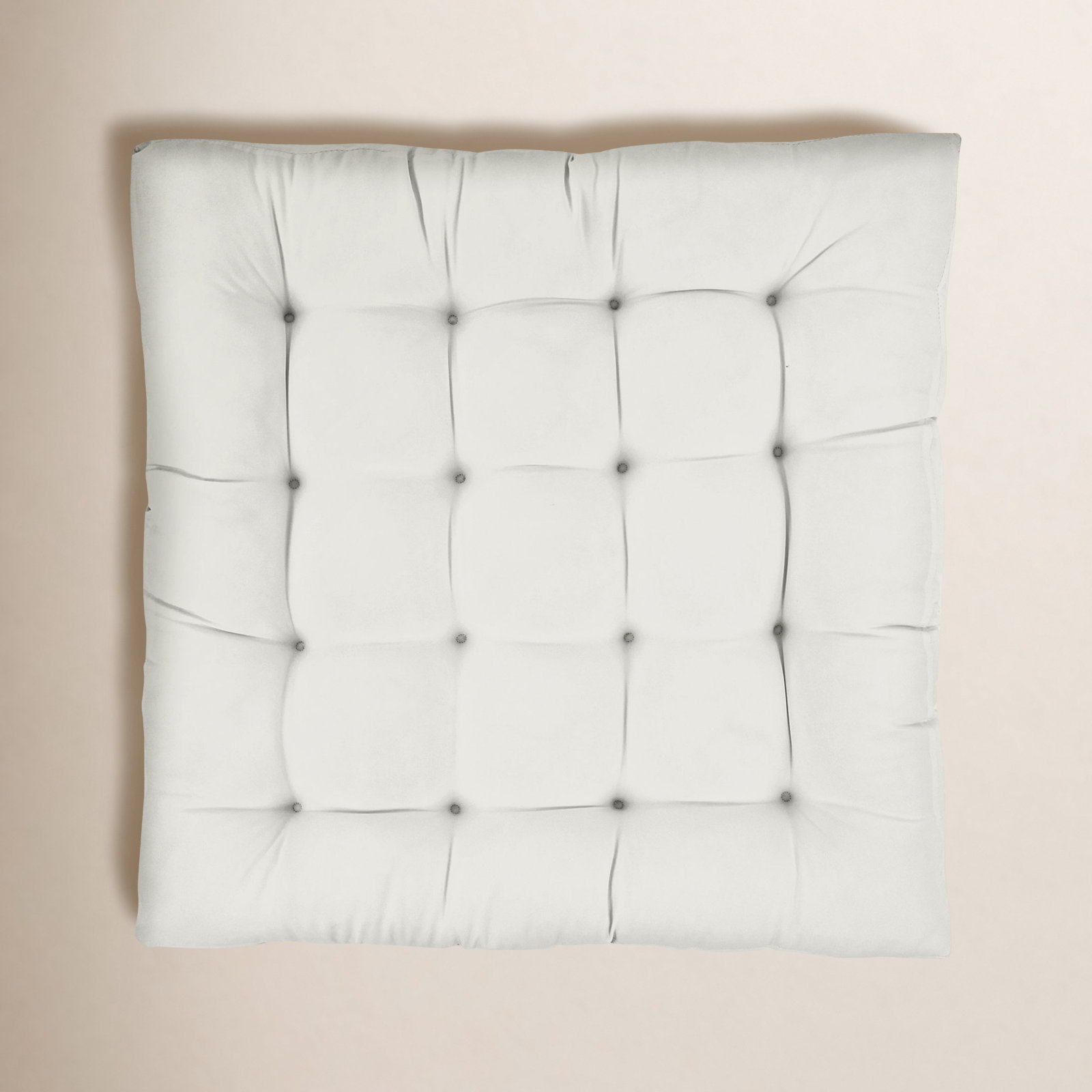 Antoni 40" x 40" Sunbrella® Throw Pillow, White