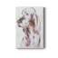 Sitting Dog III - Wrapped Canvas Painting-1030090750