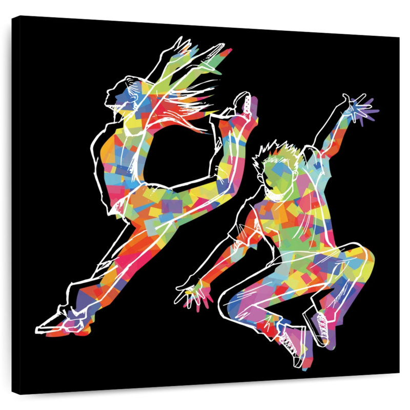 Enn Street Dancers, H 30 po x l 30 po