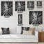 Horloge murale moderne cristal futuriste-1037606275