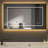 40''X24'' Rectangle LED Wall Mirror Vanity Light Mirror Anti Fog