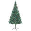 vidaXL Artificial Christmas Tree with Stand Green PVC and Steel-1304424915