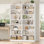 Bibliothèque Beetner H 84 po x l 46 po, bibliothèque standard à 7 niveaux, 14 cubes