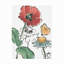 «June» par Erica Vess «Boho Florals II», toile d'extérieur-87944884