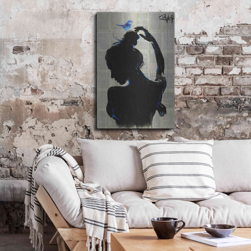 «Victorys Hope» par Loui Jover, art mural en métal, H 36 po x l 24 po