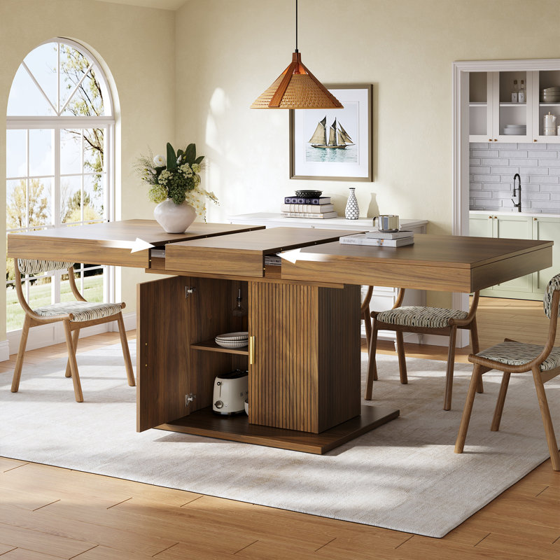 180 " Dining Table, Walnut
