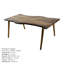 Hereth Solid Wood Four Leg Coffee Table