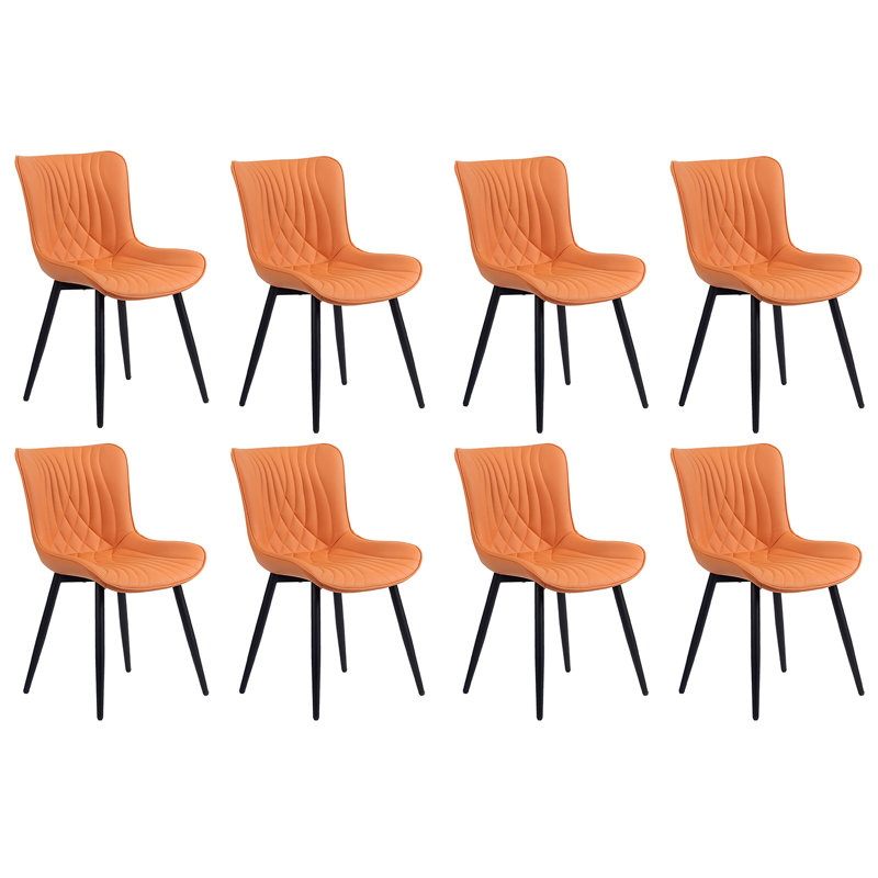 Comfortable Padded Dining Chairs with Back Easy Assembly Upholstered Side Chair, Accent Chairs for Kitchen, Dining Room