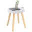 Table de bout en bois massif-450365340
