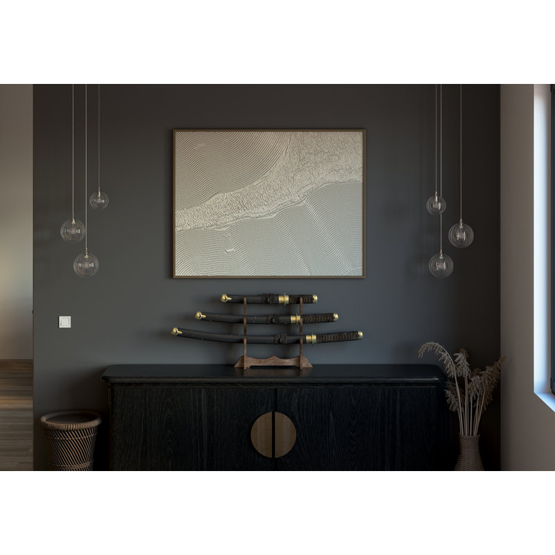 Vine 3 - Light Pendant, Satin Nickel