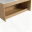Wall Mounted Bathroom Vanity With Soft Close Doors Artificial Stone Top Without Sink