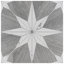 Carrelage mural et de sol en porcelaine aspect marbre 10 po x 10 po Llama Stella-74855887
