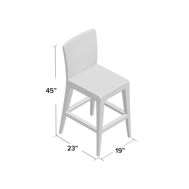 Arrison Wicker Outdoor 30'' Bar Stool