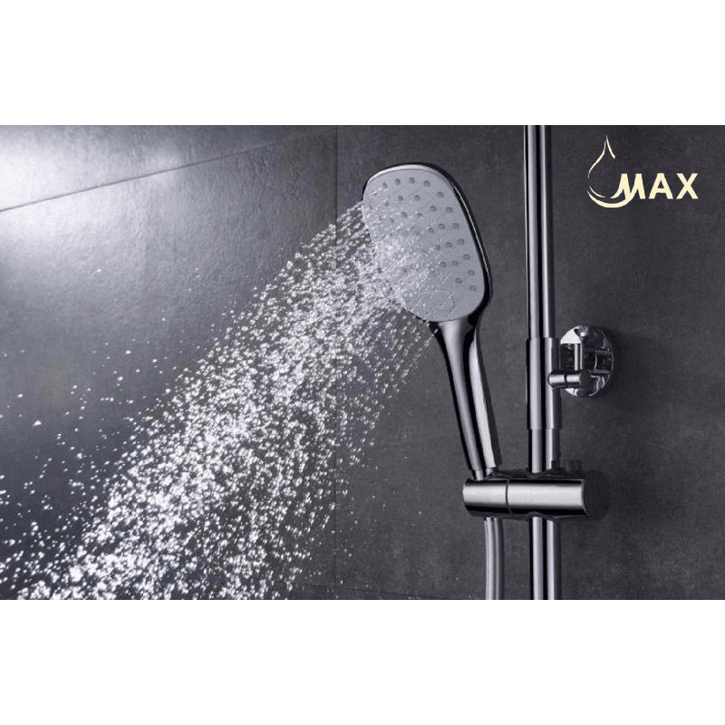 Système de douche complet, Chrome