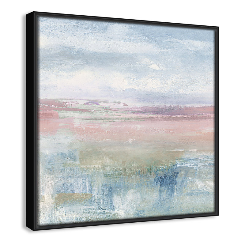 Back Shandelee II by Susan Jill, 13.5" H x 13.5" W x 2" D, Black Framed