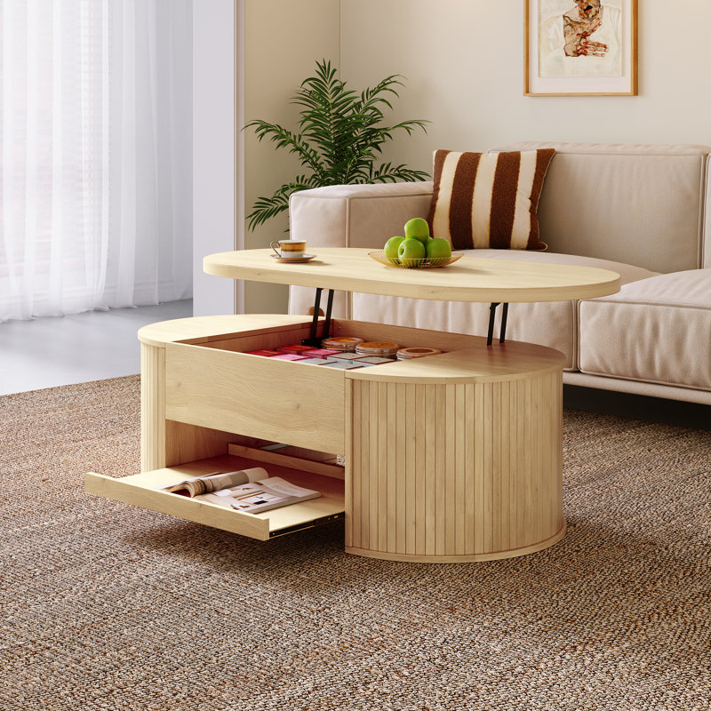 Coffee Table, Natural Wood