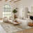 Addie Abstract Modern Machine Woven Area Rug in Beige/Gray-54556719-102547220
