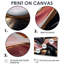 Abstrait marbre noir et or I - ensemble de salon mural en marbre-107212381-107212386