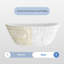 Baignoire de trempage autoportante de 64 po x 33 po Knightsbrook