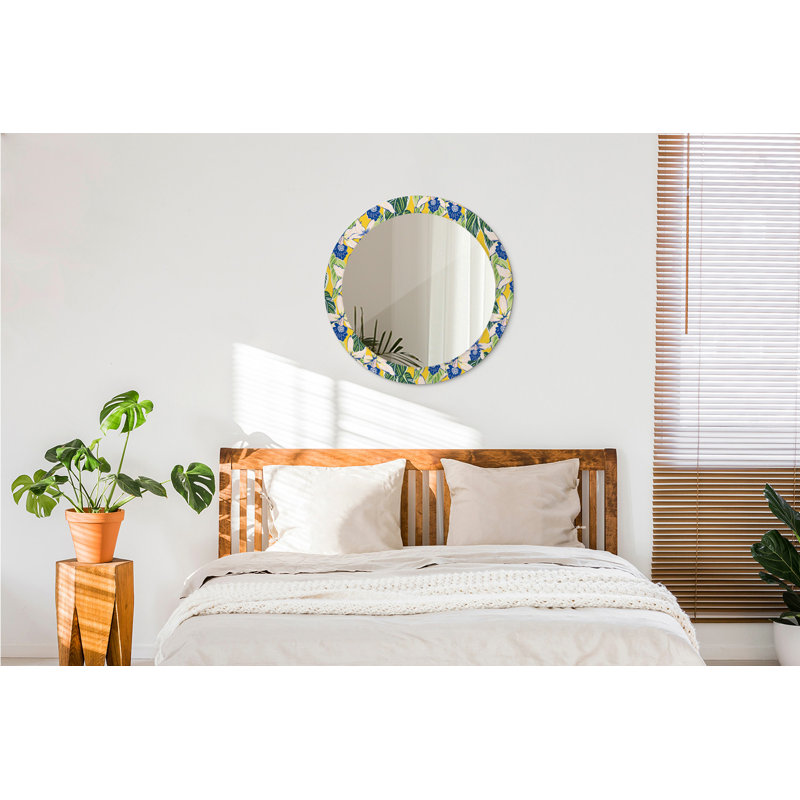 Huldar Glass Flat Wall Mirror