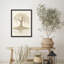 Reproduction d'art murale encadrée «Lonely Weeping Willow Tree», scène de nature tranquille pour un salon ou une chambre serein-115706529-115706528