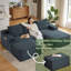 Canapé modulaire pour canapé modulaire avec méridienne 95 po-129052599-129052601