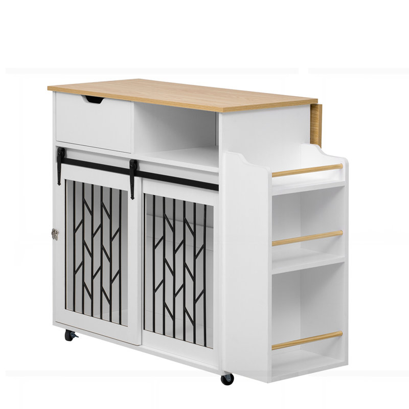 Table de bout avec îlot de cuisine