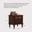 Armoire de rangement en bois massif American Vintage