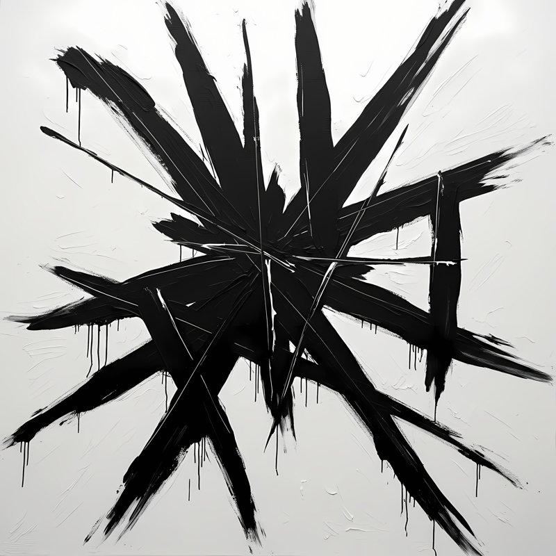 Le point de fracture, H 54 po x l 54 po