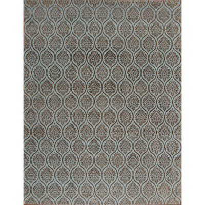 Modern Tibet Hand Knotted Geometric Area Rug