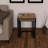Modern Nesting Table Set (3 Pieces), Walnut & Black, 15.7 x 23.6 x 15.7 inches | 100% Melamine Coated Particle Board, Thickness: 0.7 inches | Stylish Industrial Design for Living Room & Home Office, Space-Saving Solution-724207445