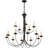 Analycia 15 - Light Dimmable Tiered Chandelier