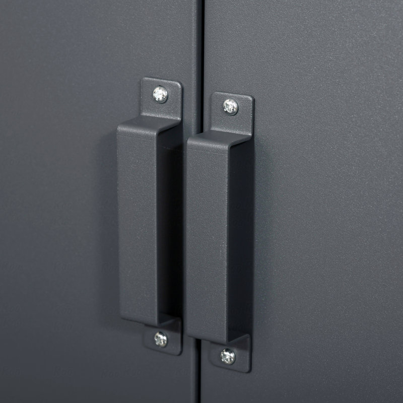 Armoire de rangement, industriel, armoire de rangement, acier