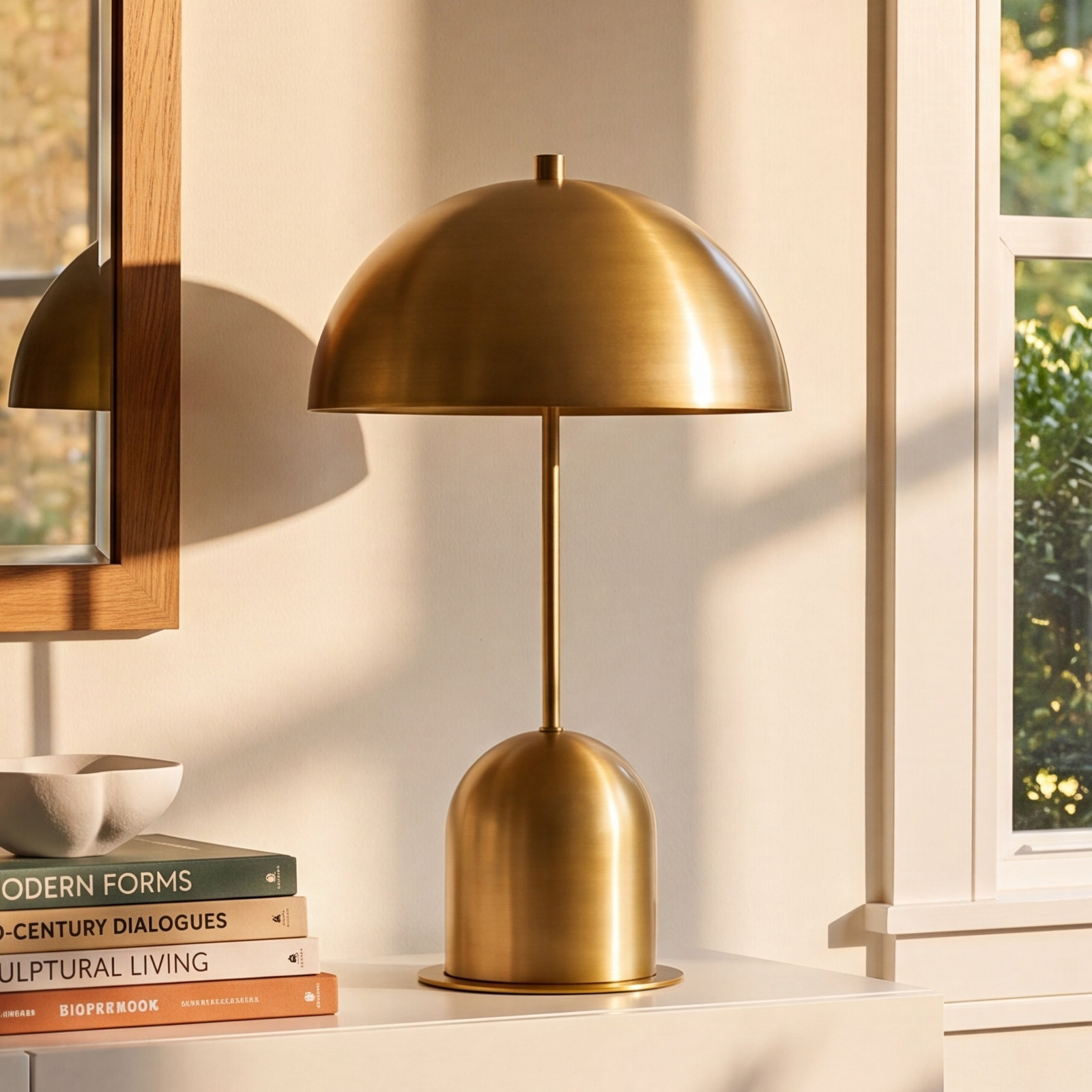 Saed Desk Lamp, Brass