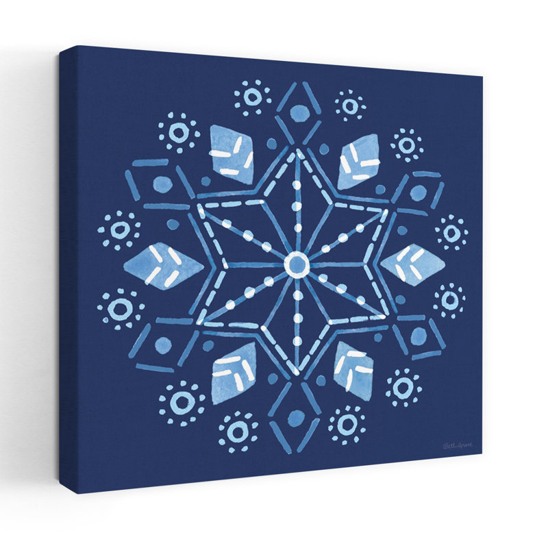 Paysage d'hiver contemporain Winter Sparkle, H 18 po x l 18 po
