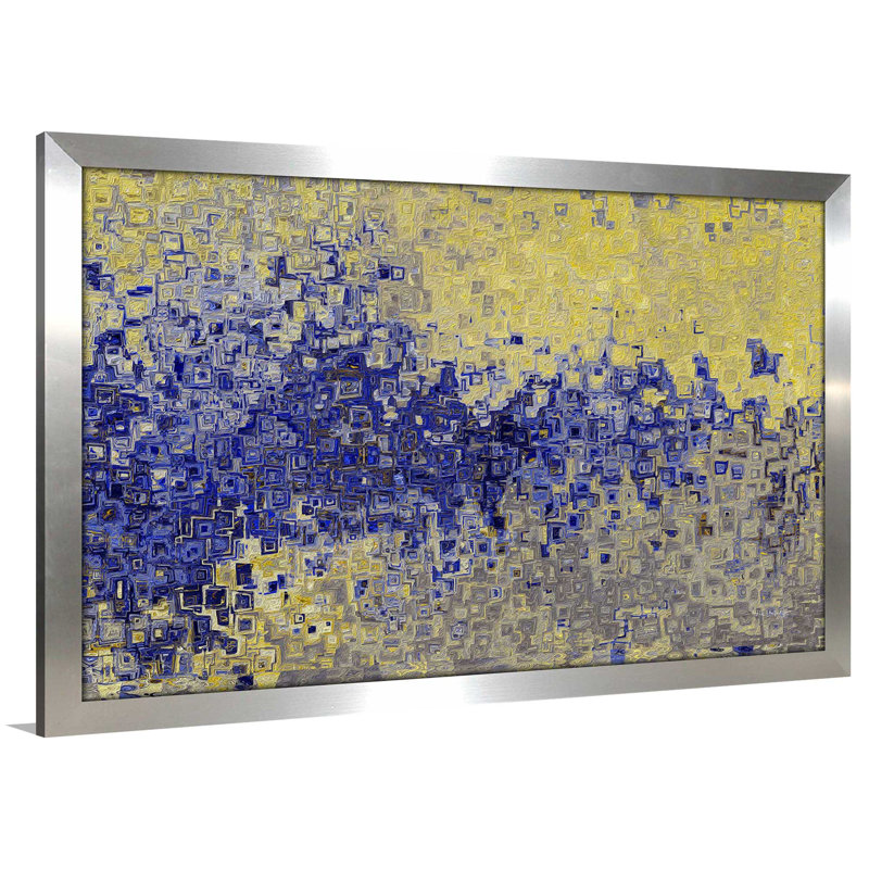Psaumes 73:25 My Only Desire - Peinture, Encadrement argenté, H 33,5 po x l 49,5 po x P 1 po