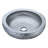 ANZZI Regalia 16.5'' Tempered Glass Circular Bathroom Sink-21120990