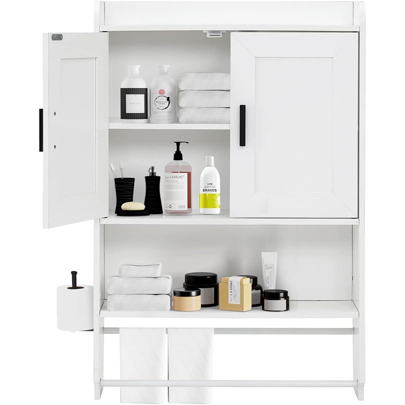 Bathroom Cabinet, White