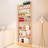 6 Tiers Behind The Door Bookshelf