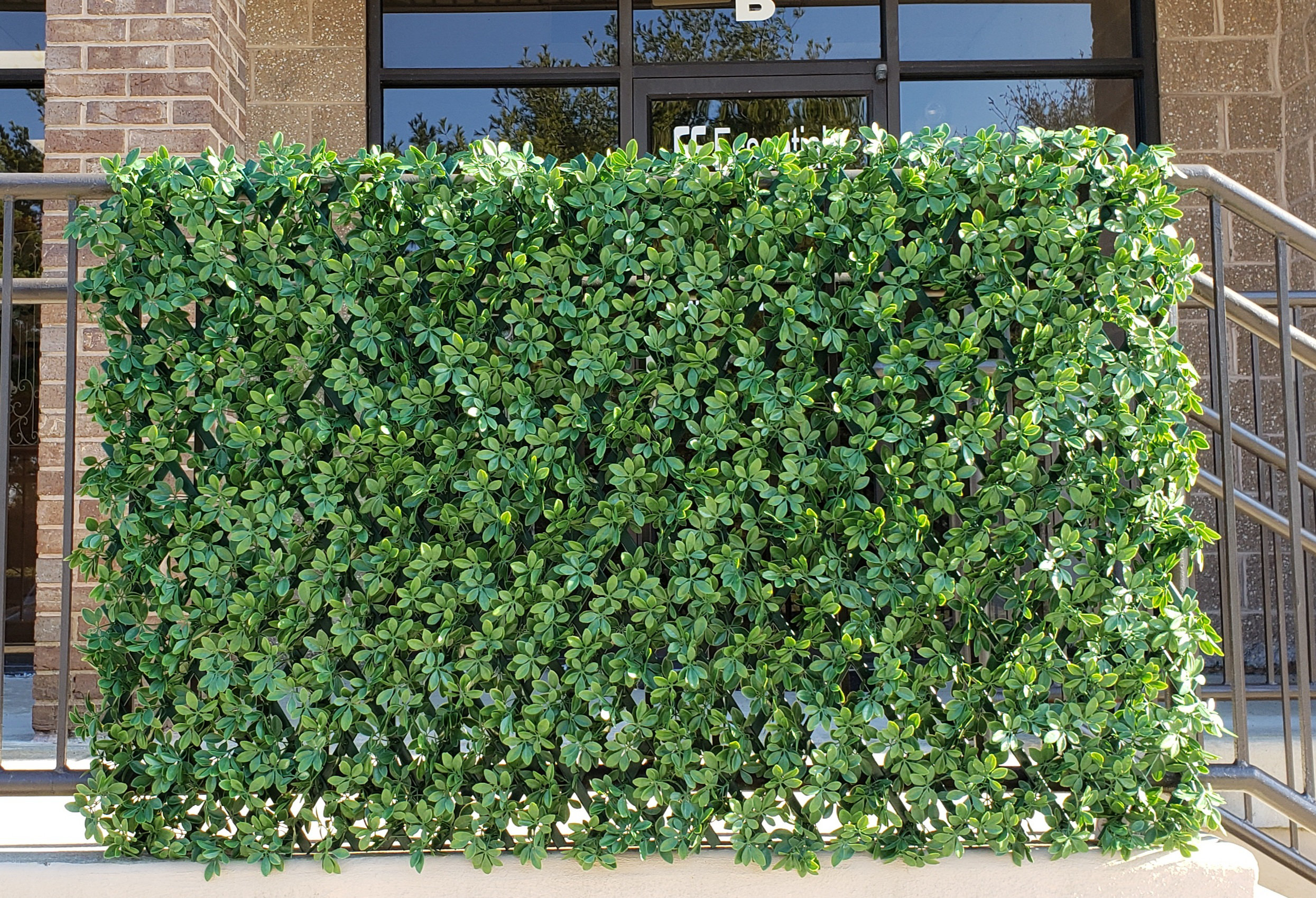 ES Essentials 3.5 ft. H x 6.5 ft. W Artificial Azalea Leaf