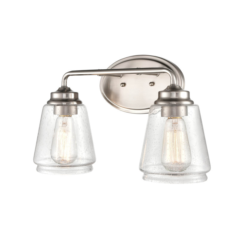 Kennelly 2 - Light Dimmable Vanity Light, Brushed Nickel