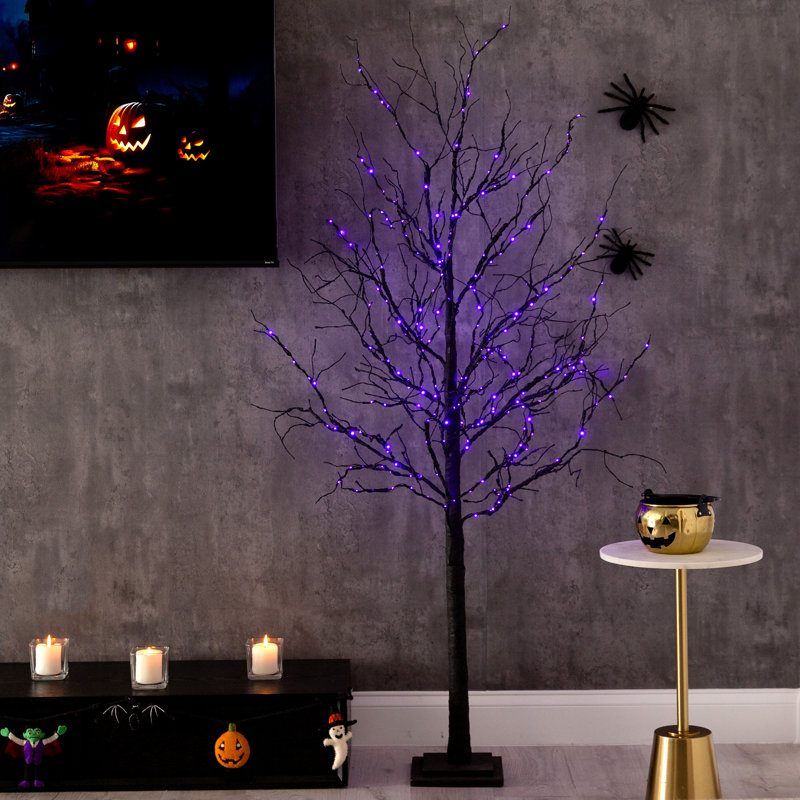 Arbre artificiel pré-éclairé H 72 po x l 28 po avec lumières DEL Chesham