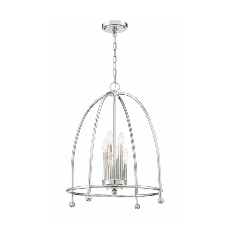 Luminaire suspendu 20 po Allman, Nickel poli