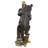 Bashful Black Bear Cub Statue