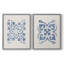 Carreaux monochromes Terra Mesa I - impression encadrée de qualité supérieure - prêt à être accroché - aucun clou requis - aucun clou requis-1499129687-1499129708