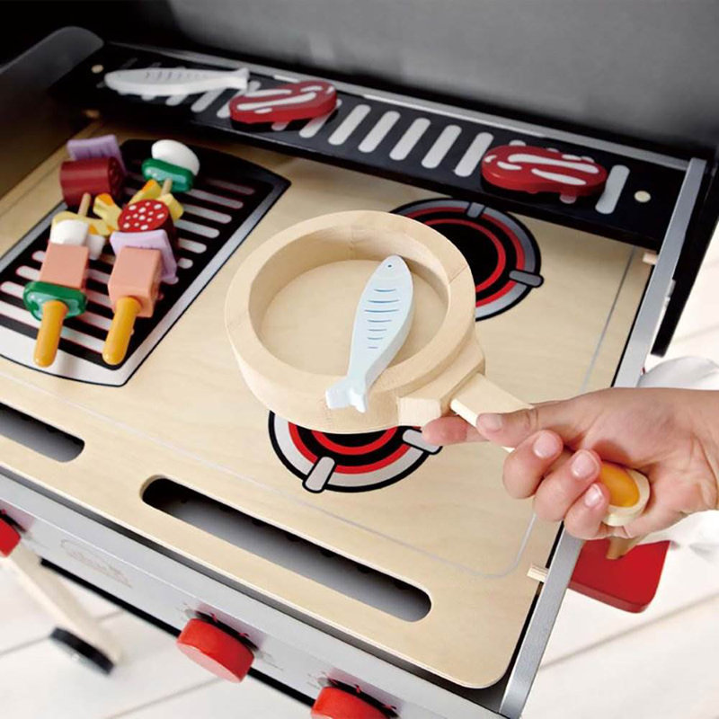Kids Gourmet BBQ Grill Play Cart
