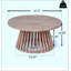 Table basse en bois d'acacia