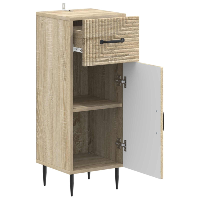 Bathroom Cabinet, Sonoma Oak