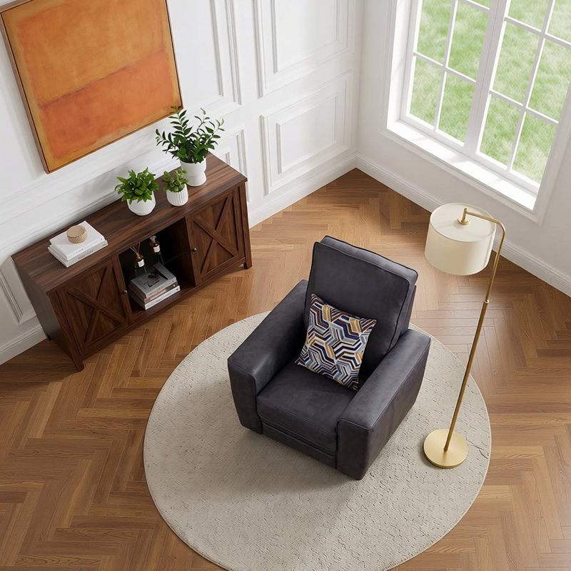Fauteuil 36,6 po, Gris